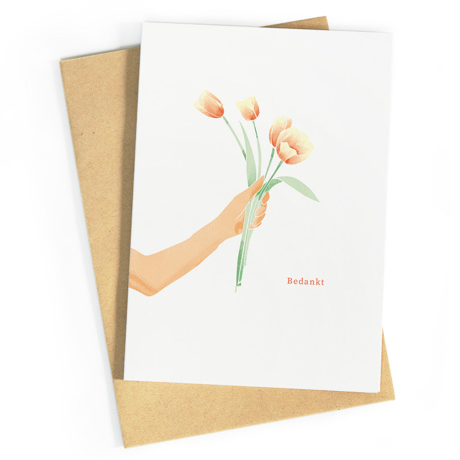 Bedankt tulpen