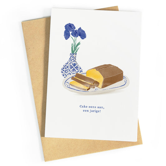 Cake eens aan, een jarige!