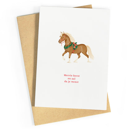 Merrie kerst en aal da je wenst