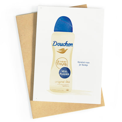 Douchen is voor thuis