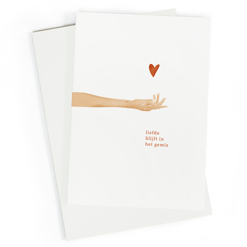 Liefde blijft in het gemis