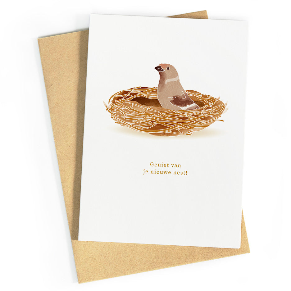 Geniet van je nieuwe nest